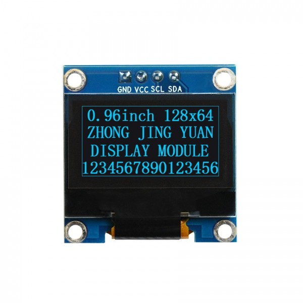 0.96in I2C OLED 128X64