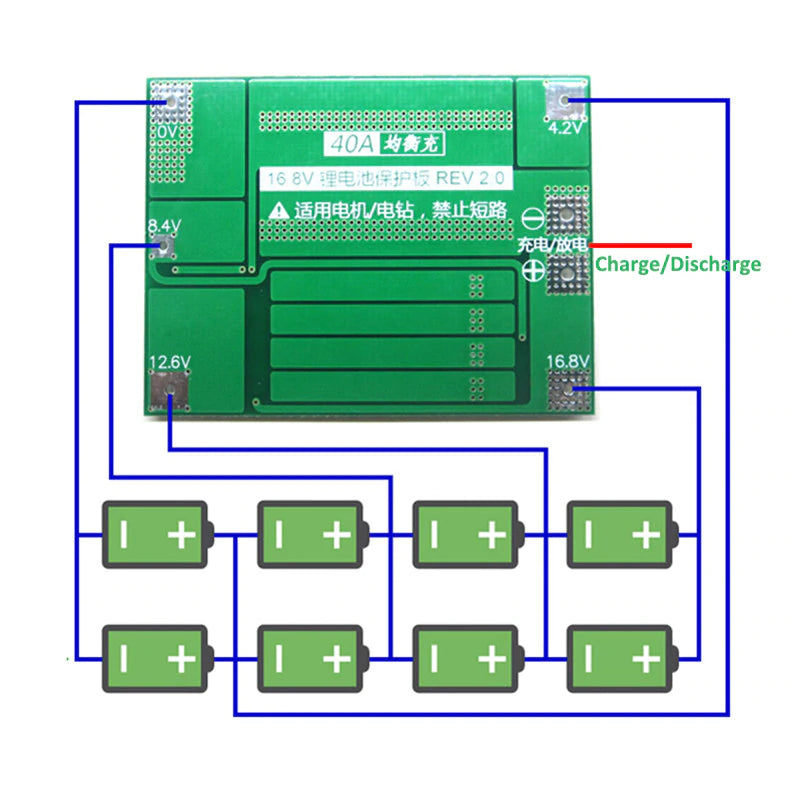 bms 4s 40A