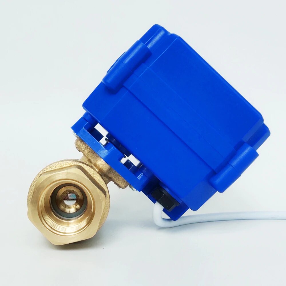 1/2" Ball Valve DC 12V Brass by dfrobot