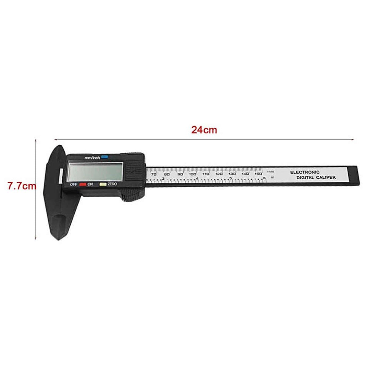 0-150mm Plastic Digital Display Vernier