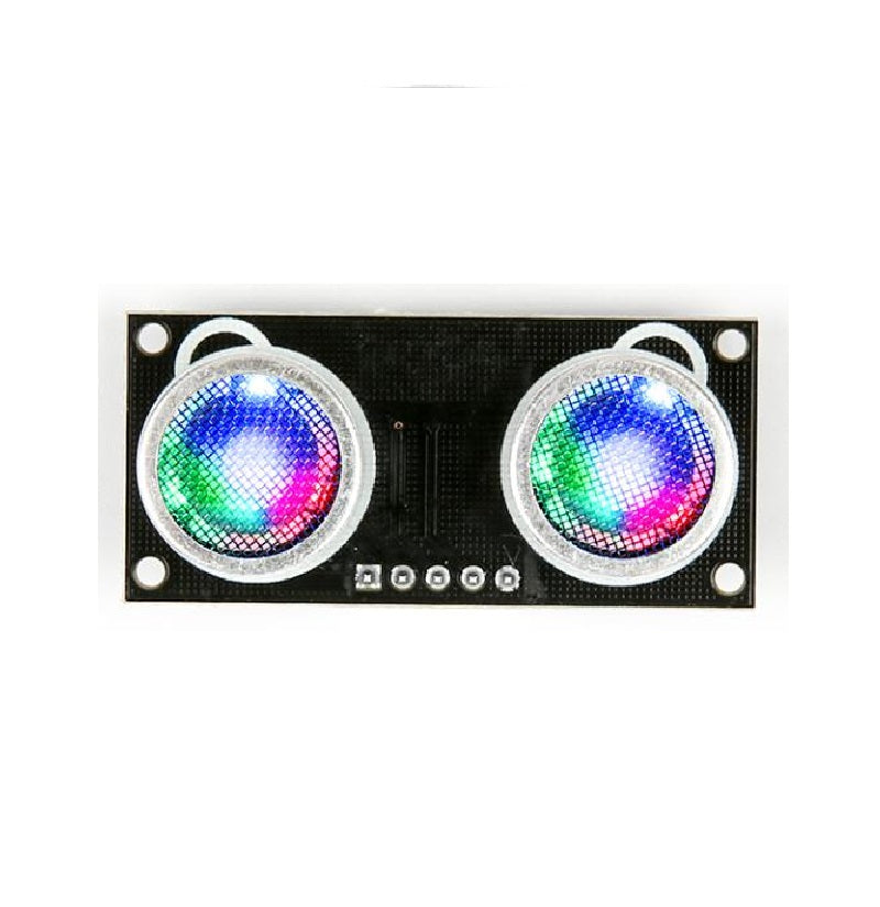 ultrasonic HC-SR04 with RGB
