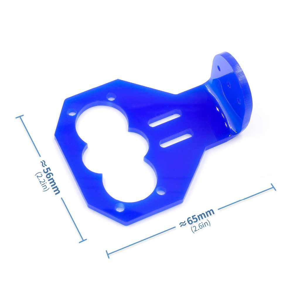 Ultrasonic Bracket Actylic blue