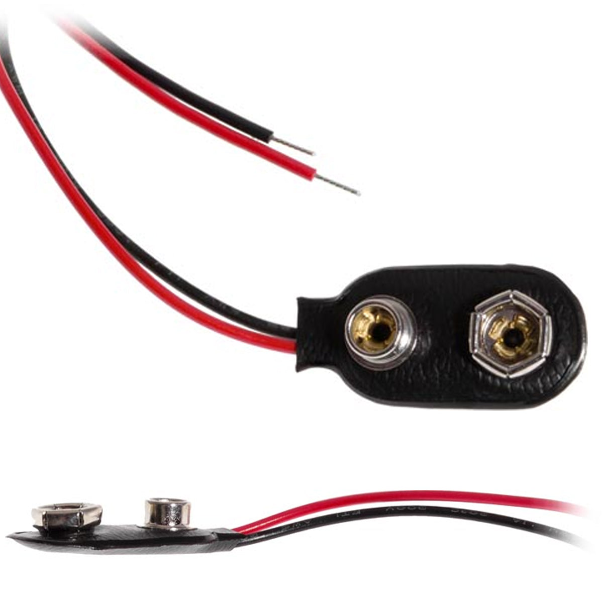 9v connector battery