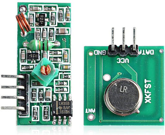 433Mhz RF Wireless transmitter and receiver