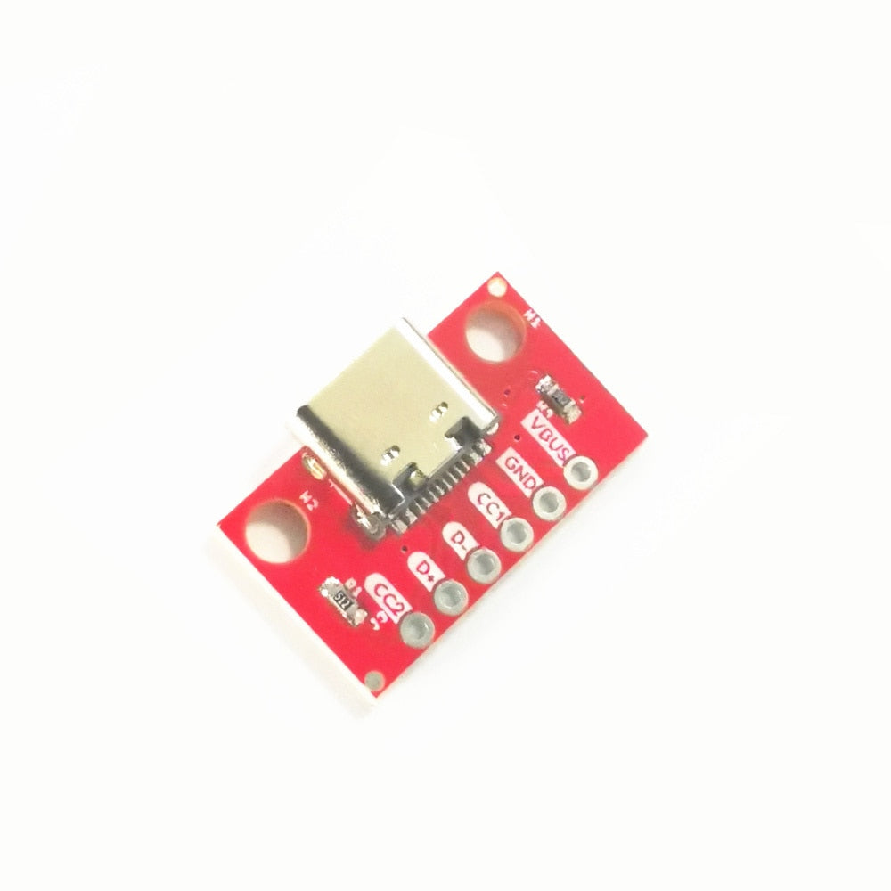 Type C Female Test Board 6 pin
