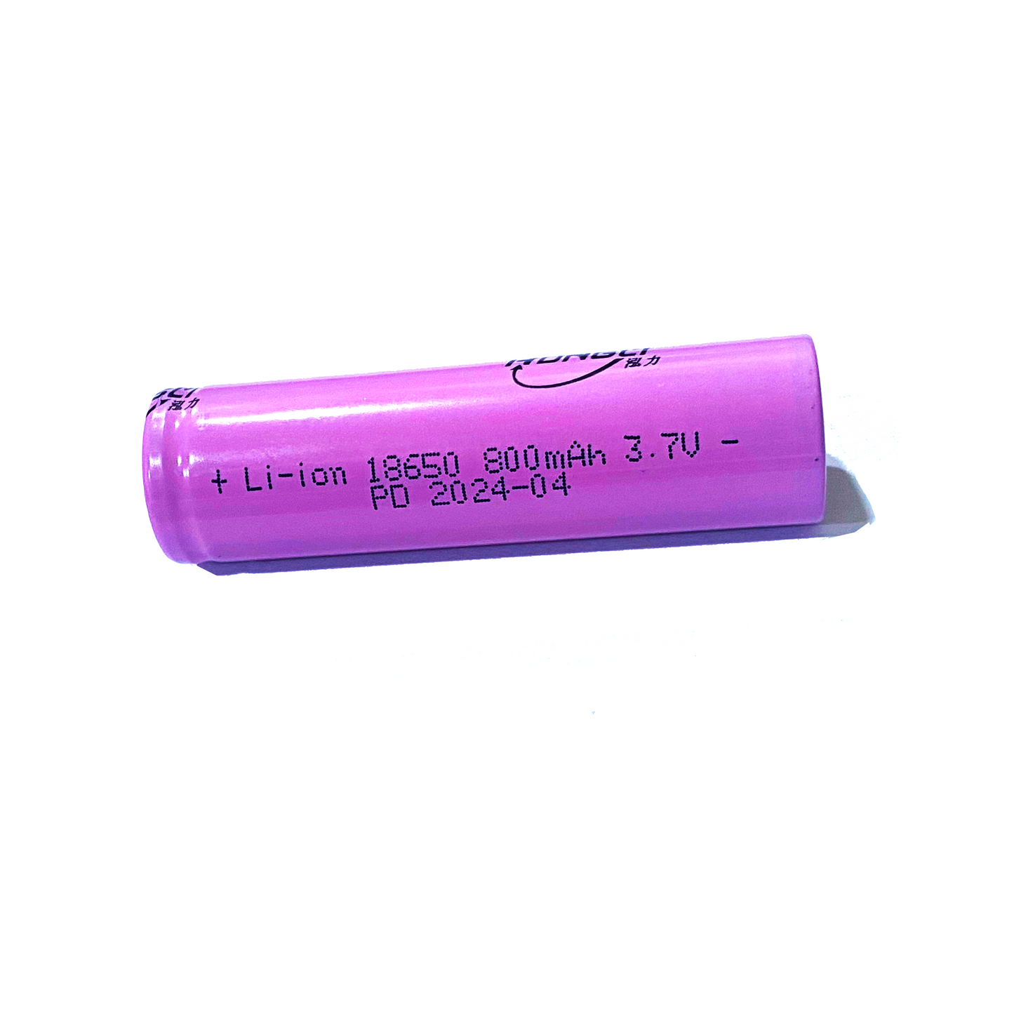 Lithium Battery 3.7V 800mAh 18650
