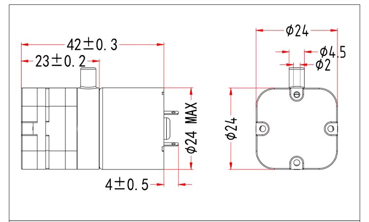 6v Mini Vacuum Air Pump