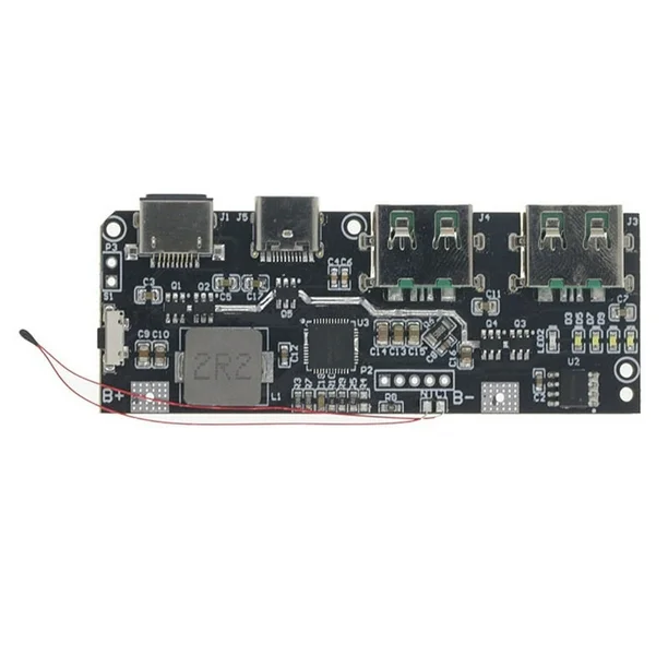 QC4 QC3 Dual USB 5V 4.5A 22.5W Micro Type-C USB Power Bank Circuit