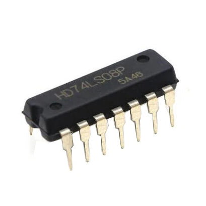 7408 74LS08N DIP14 Quad 2-input AND gate