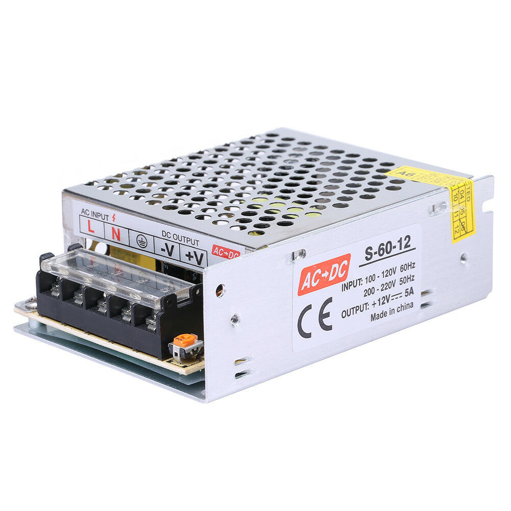 power supply DC 12V 5A 60W