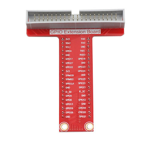 Red GPIO Extension Board for Raspberry Pi