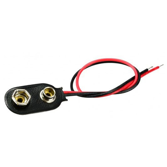 9v connector battery
