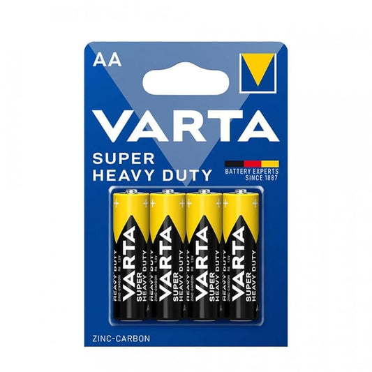 Varta AAA Super Heavy Duty Batteries (4 Units)
