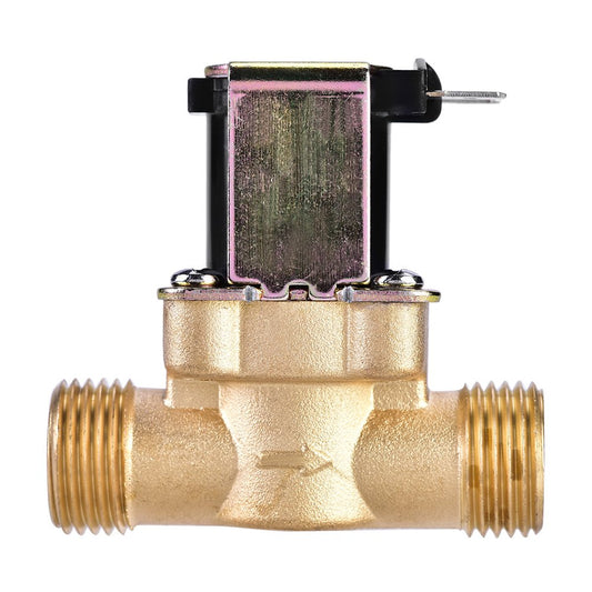 AC 220V Solenoid Valve 1/2" N/C Brass