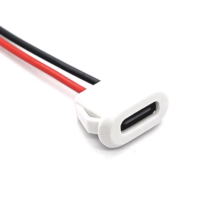 Type C female Waterproof USB Connector