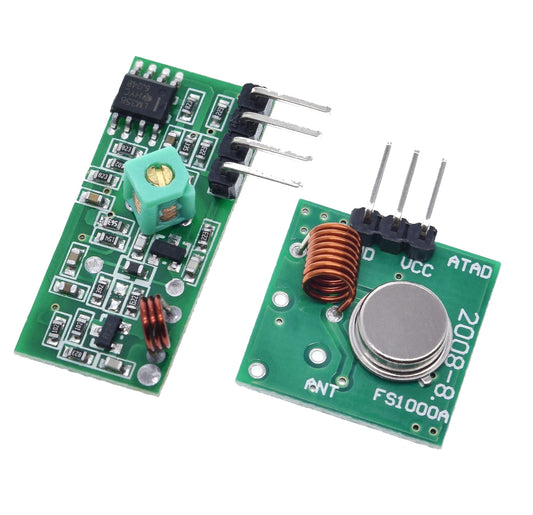 433Mhz RF Wireless transmitter and receiver