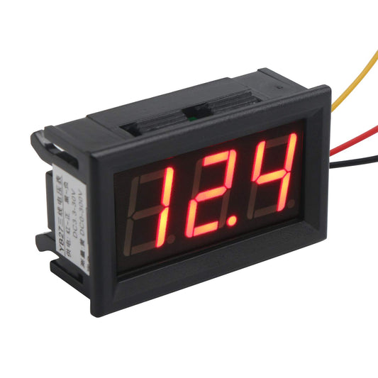 Digital voltmeter Red 30v  Dc