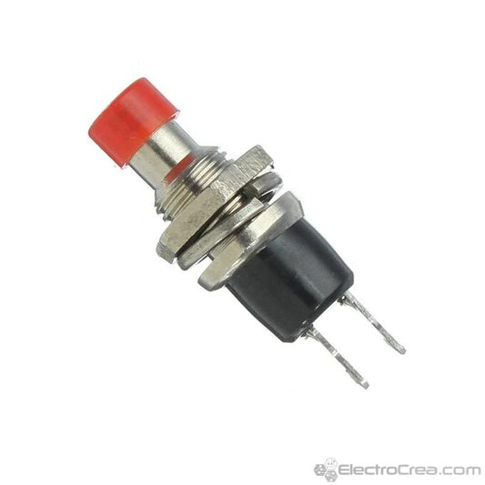 push button red
