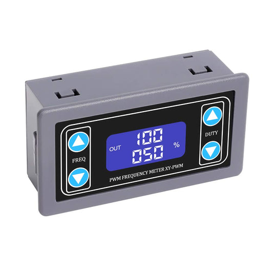 Digital Display PWM Frequency Duty Cycle Signal Generator with Case 1Hz-150Khz 3.3V-30V
