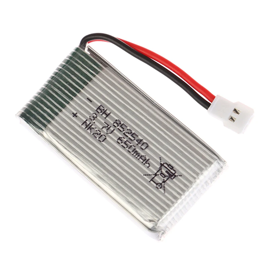 3.7V 650mAh Battery Rechargeable